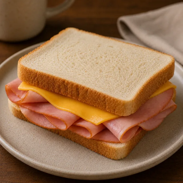 Ham Egg & Cheese